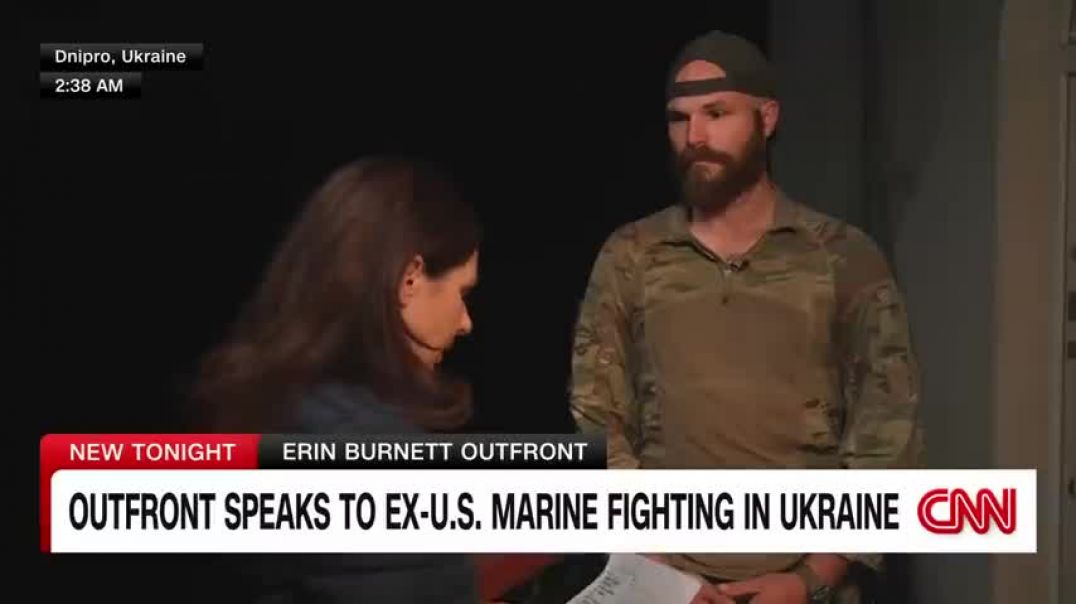 ⁣Ex-US Marine in Ukraine shares video of storming of Russian positions