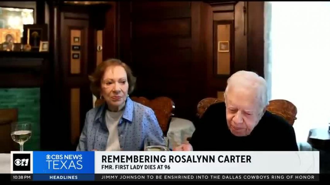⁣Rosalynn Carter, former first lady, dies at age 96