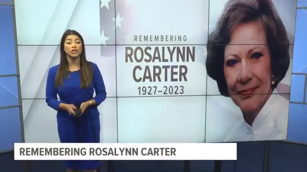 ⁣Rosalynn Carter, former US first lady, dead at 96
