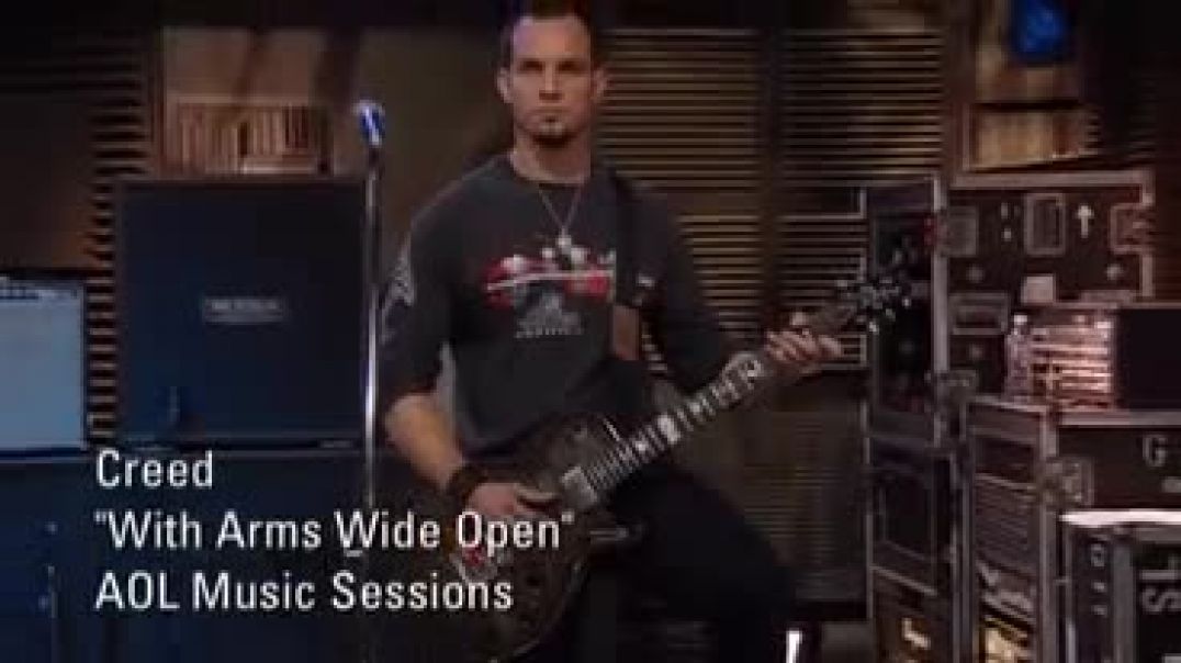 ⁣Creed With Arms Wide Open AOL SESSIONS