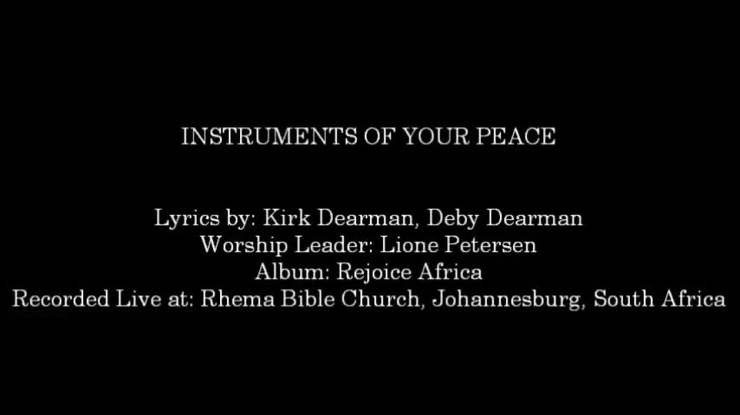 ⁣Lionel Petersen- Instruments Of Your Peace (Hosanna! Music)