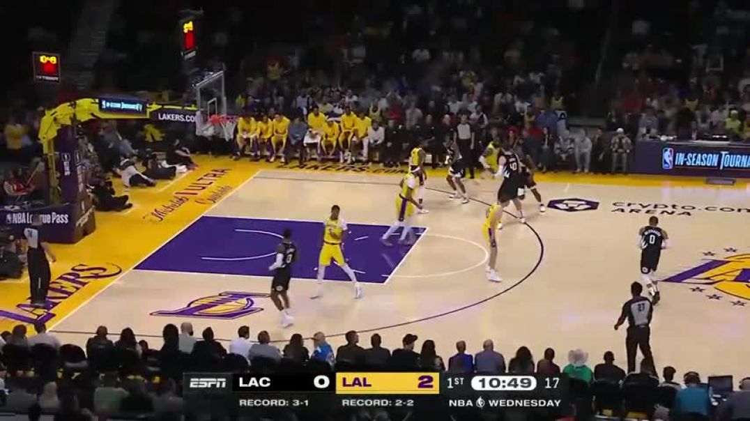 CLIPPERS at LAKERS   FULL GAME HIGHLIGHTS   November 1, 2023