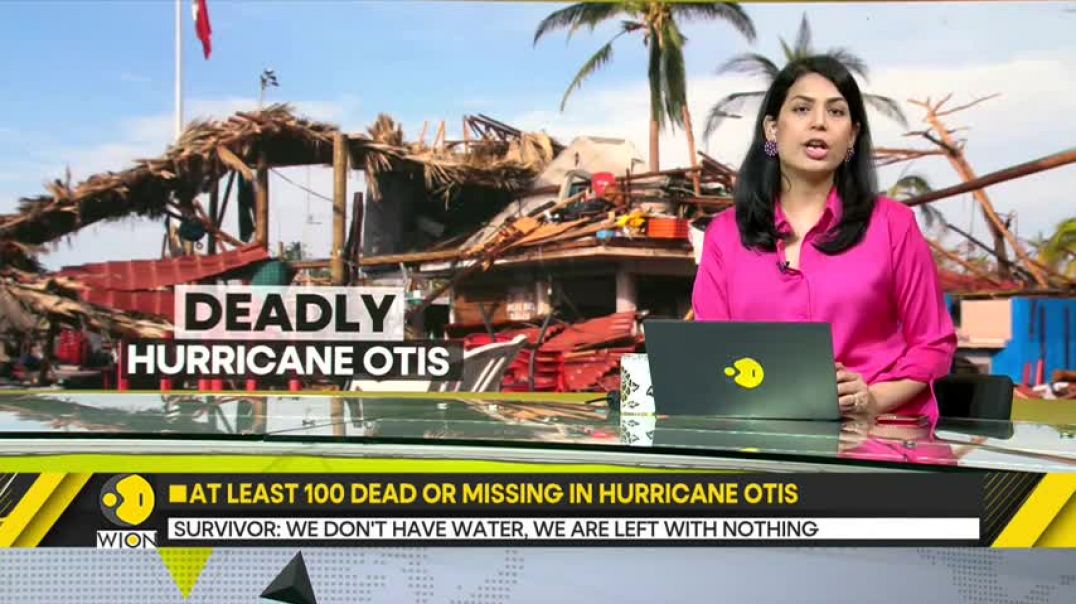 ⁣Over 100 dead by Hurricane Otis in Mexico   WION Dispatch   WION