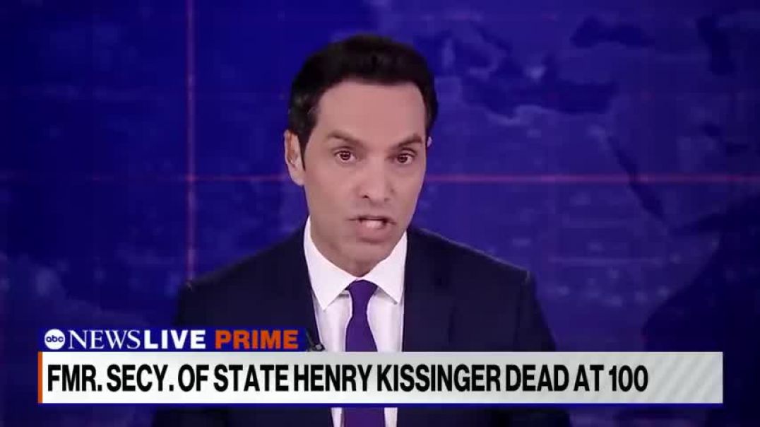 ⁣Henry Kissinger dead at 100