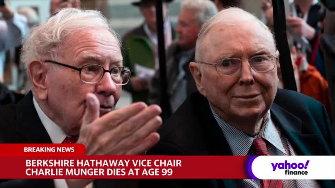 ⁣Charlie Munger, Warren Buffett's right-hand man, dies at 99