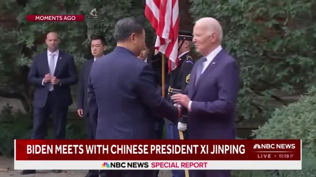 ⁣Full Special Report Biden meets with Chinese President Xi Jinping to discuss U