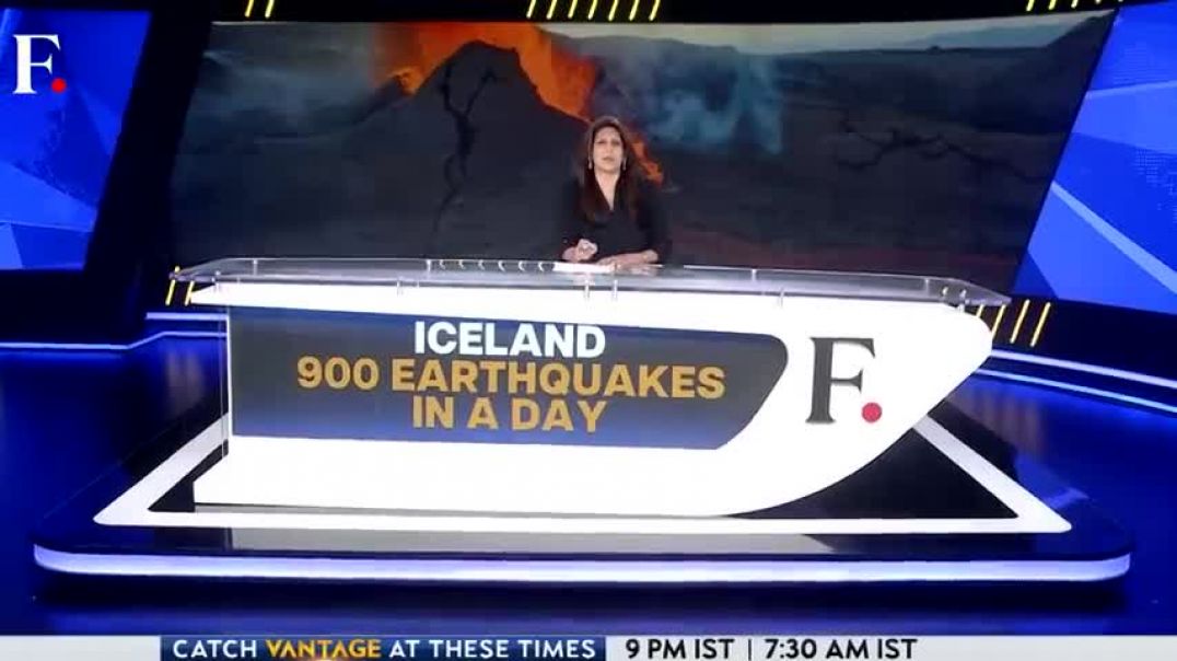 ⁣Iceland Braces for Volcanic Eruption   Vantage with Palki Sharma