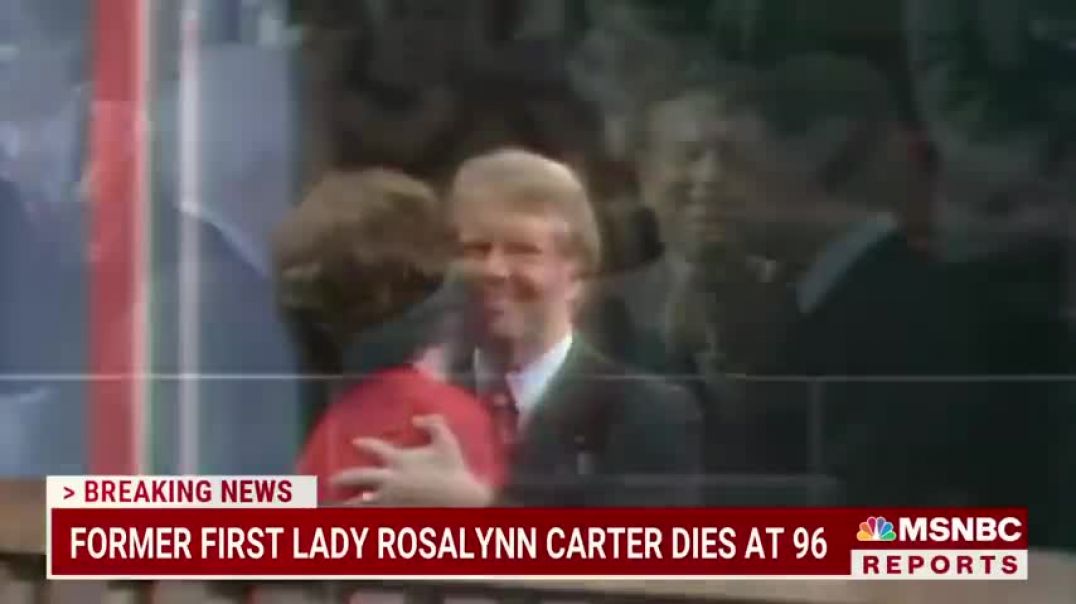⁣Former first lady Rosalynn Carter dies at 96