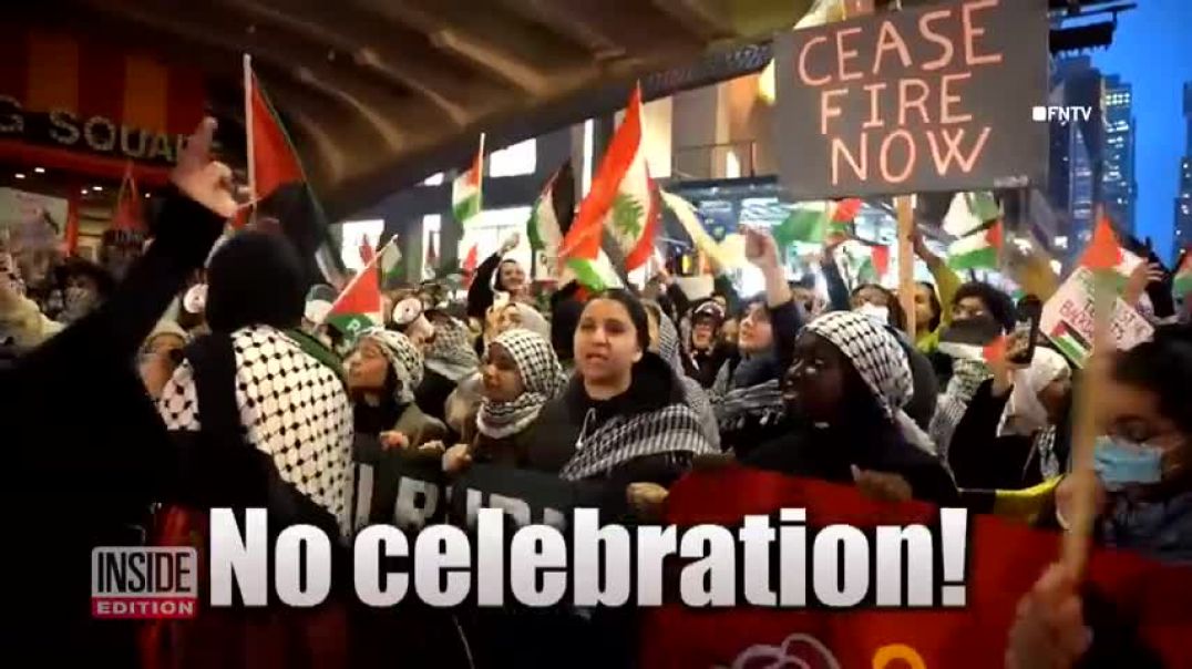 ⁣NYPD Braces for Israel-Hamas Protesters During New Year's Eve