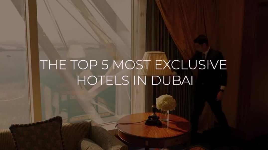 ⁣Dubai's Top 5 Most Exclusive Hotels