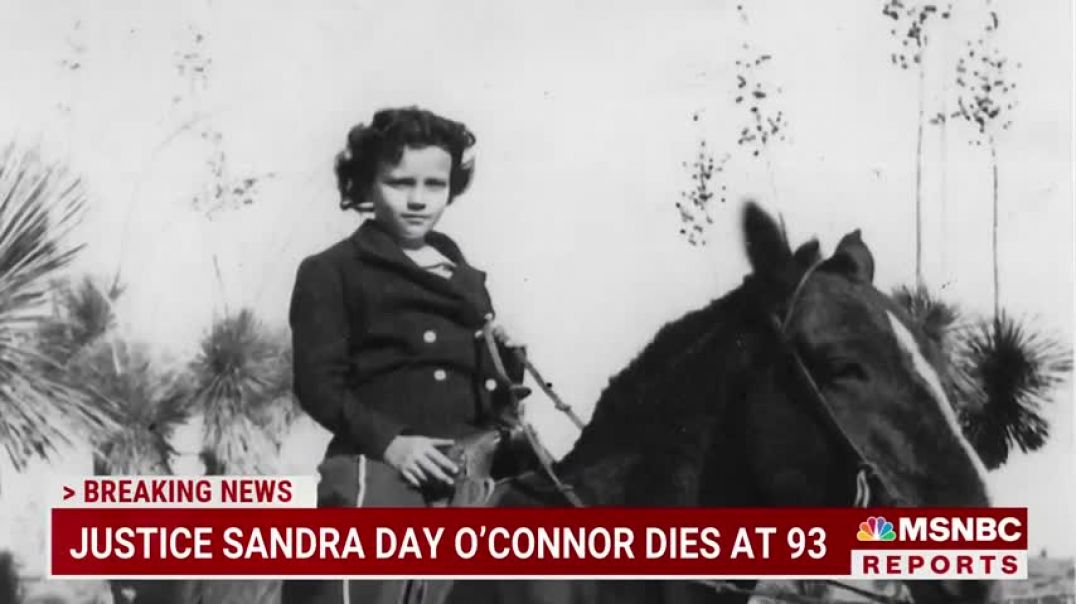 ⁣BREAKING: Sandra Day O'Connor dies at age 93