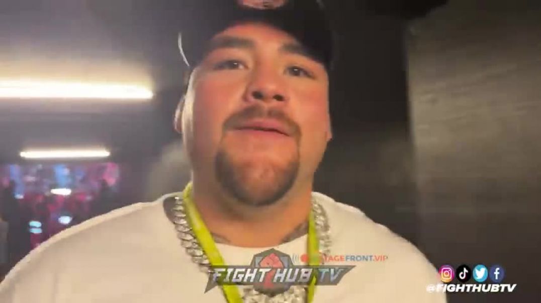 Andy Ruiz REACTS to Wilder losing to Parker; CALLS OUT Anthony Joshua after Wallin stoppage