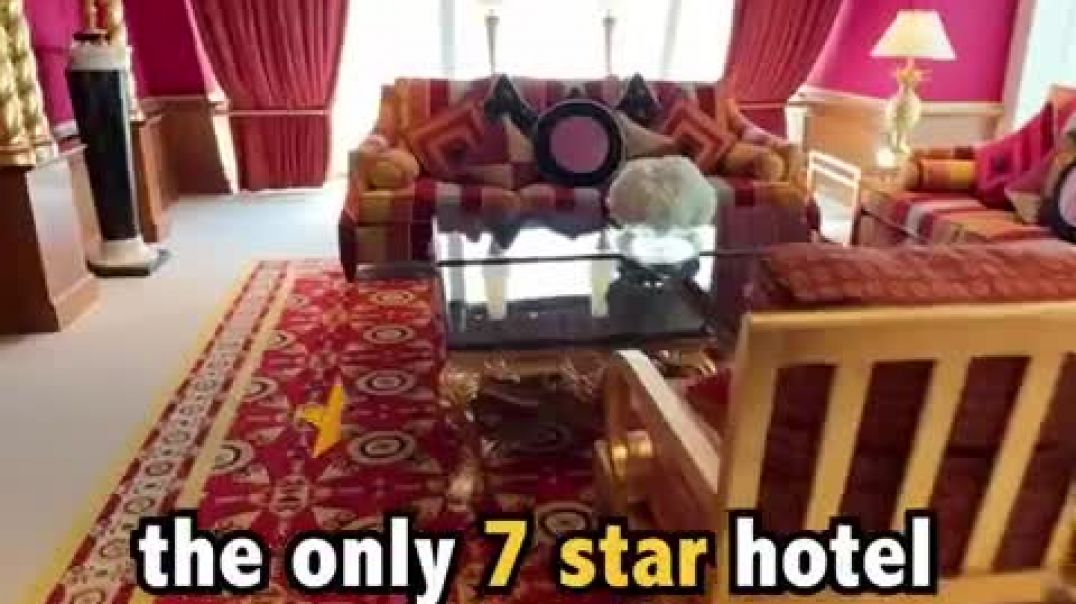 ⁣This Hotel Room is $160,000 Per Night! (Dubai)