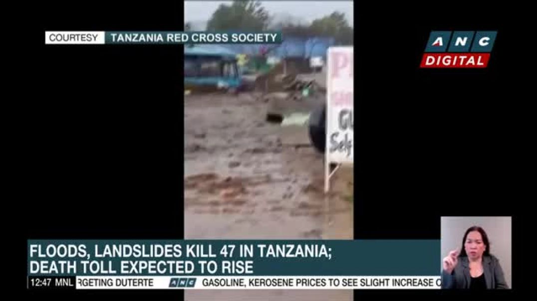 ⁣Floods, landslides kill 47 in Tanzania; death toll expected to rise   ANC
