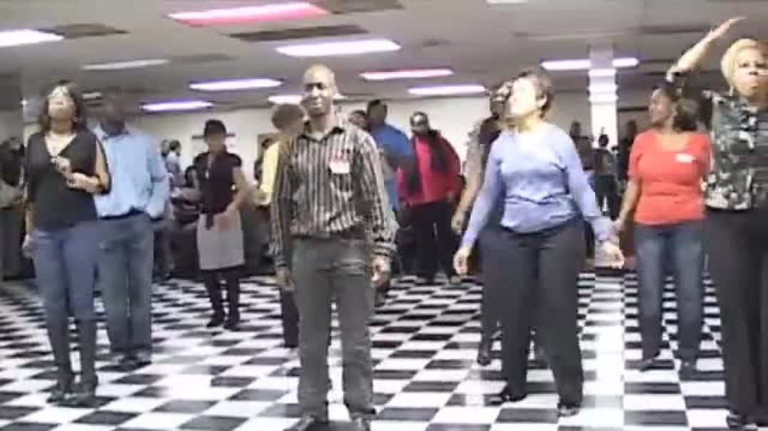 ⁣James Brown Super Bad Line Dance