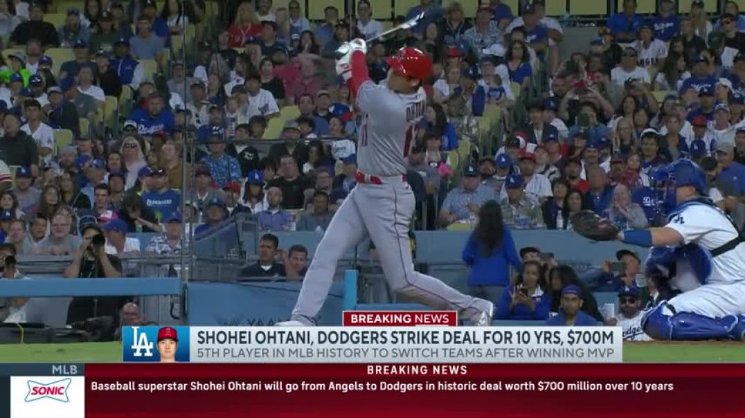 ⁣Shohei Ohtani Signs HISTORIC 10-Year, $700M Dollar Deal With Los Angles Dodgers I CBS Sports