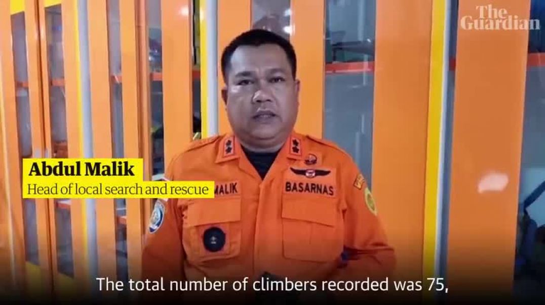 Indonesia Mount Merapi erupts, killing 11 climbers
