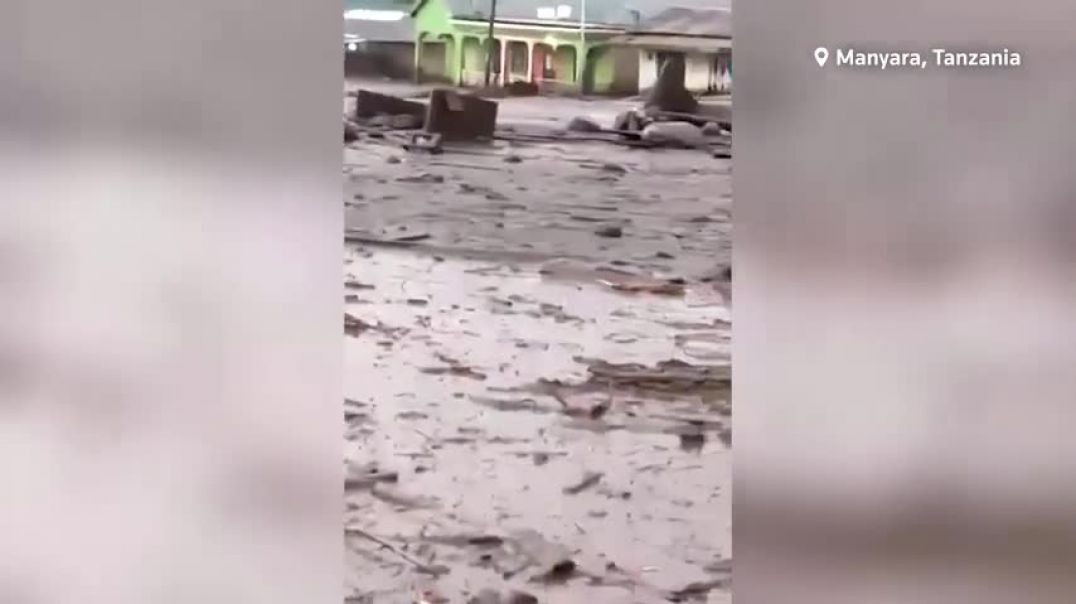 ⁣Dozens killed in Tanzania floods and landslides