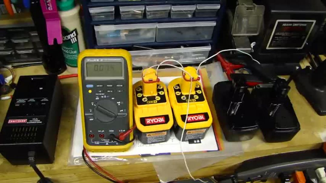 How To Revive & Fix a Bad NiCd Rechargeable Tool Battery - Part 1