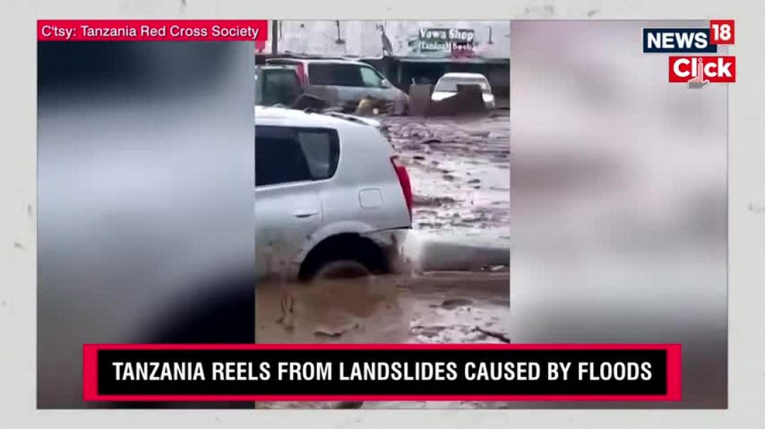⁣Tanzania Floods Heavy Rain And Landslides Kill 47 in Hanang District   N18V   Climate Change
