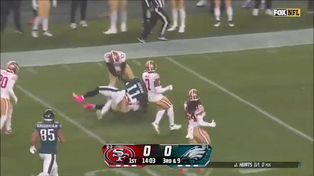 San Francisco 49ers vs. Philadelphia Eagles | 2023 Week 13 Game Highlights