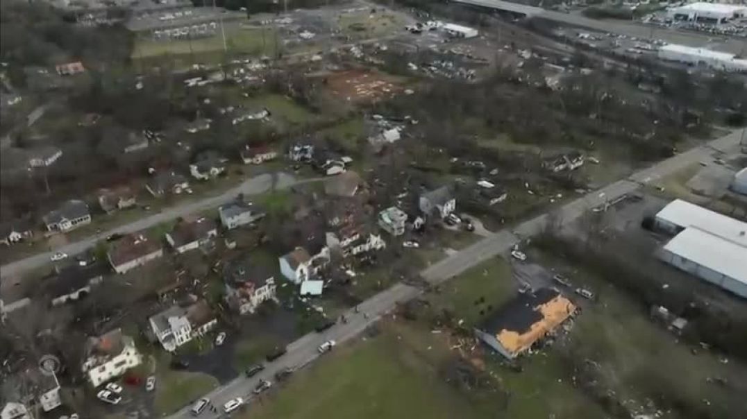 ⁣At least 6 killed in Tennessee as storms bring tornadoes