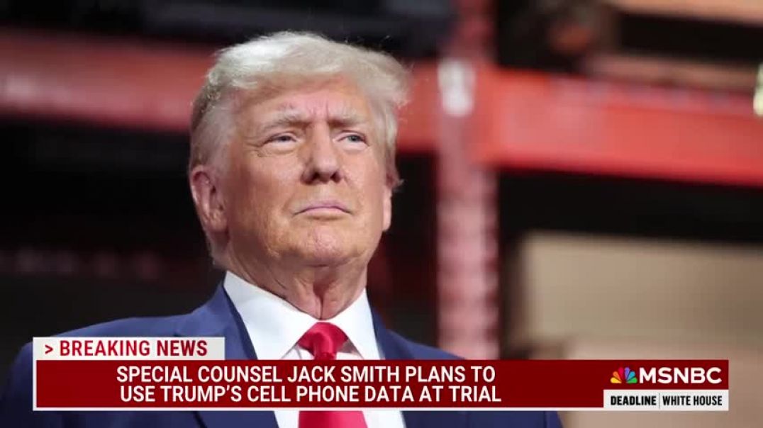 ⁣Jack Smith will use Donald Trump’s phone data from January 6th in election interference trial