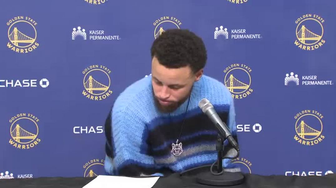 ⁣Steph Curry on Draymond Green's Ejection, Warriors Rotation Changes