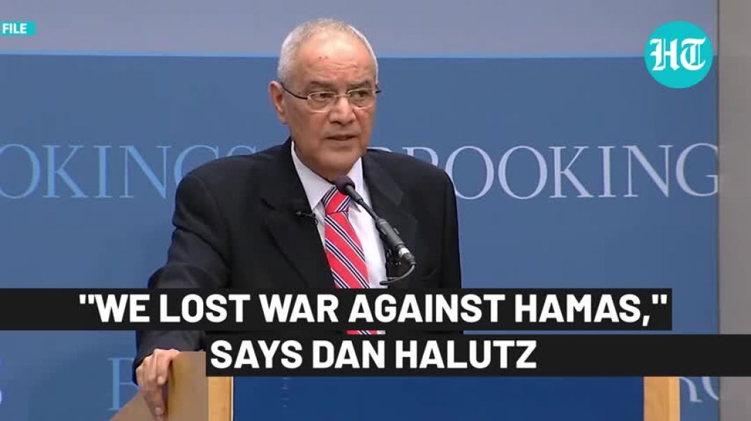 ⁣'Israel Lost War...': Stunning Claims Of Defeat Against Hamas By Ex-IDF Chief | Details