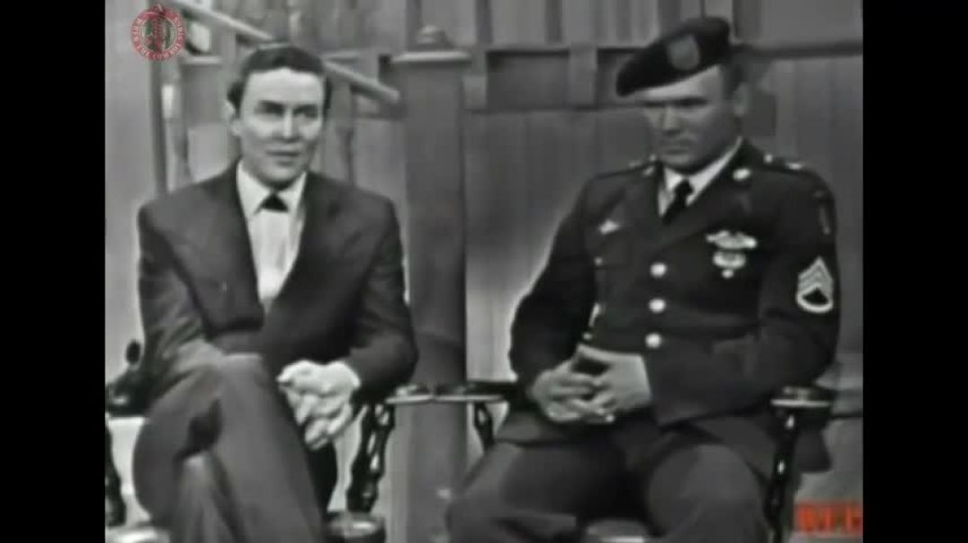 SSgt  Barry Sadler Interview 1966 (Sings his Hit  Ballad of the Green Berets )