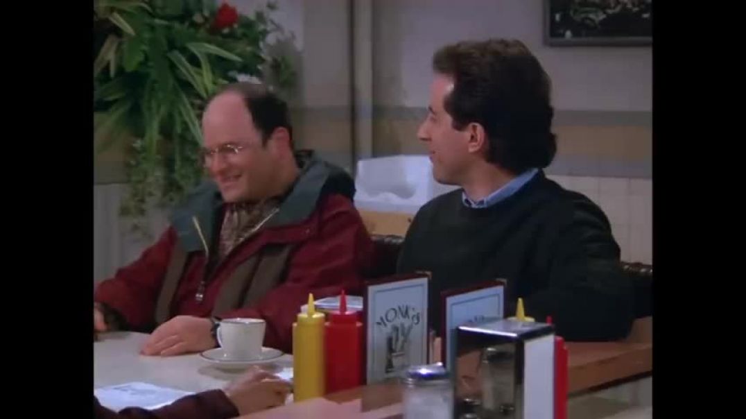 ⁣George Dates A Girl Who Looks Just Like Jerry   The Cartoon   Seinfeld