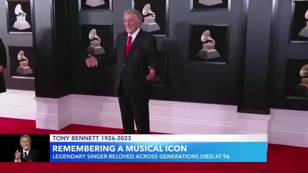 ⁣Paying tribute to Tony Bennett   GMA