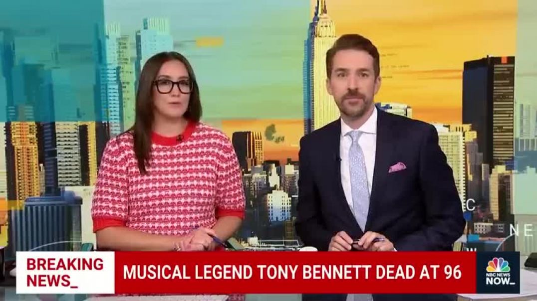 Musical legend Tony Bennett dead at 96