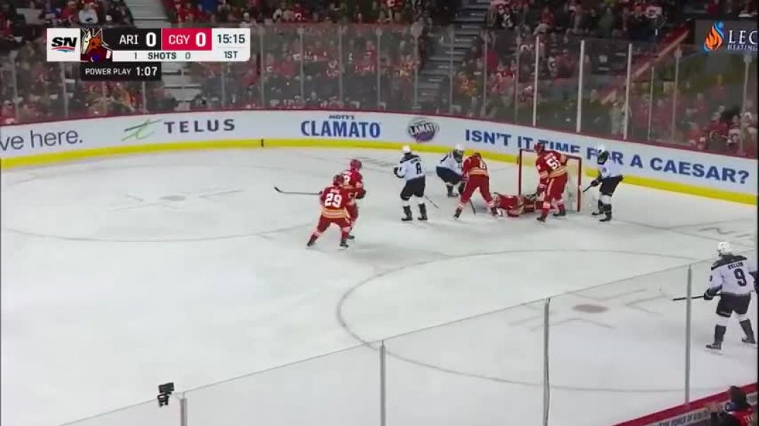 ⁣Coyotes @ Flames 1 16   NHL Highlights 2024