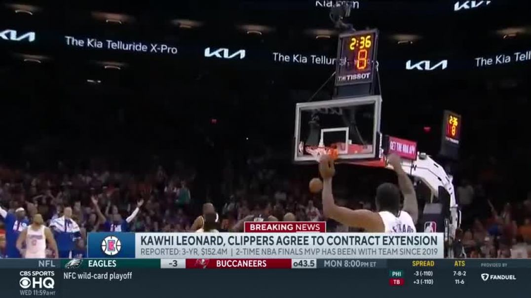 ⁣Kawhi Leonard and the Clippers agree to contract extension   CBS Sports