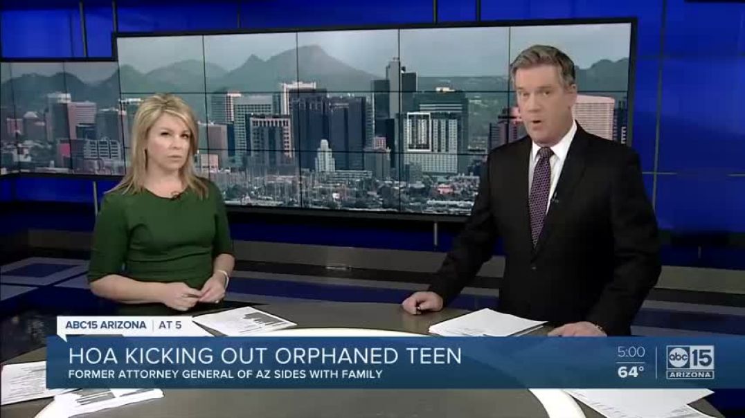⁣HOA in Arizona forcing teen who lost both parents out of 55+ community