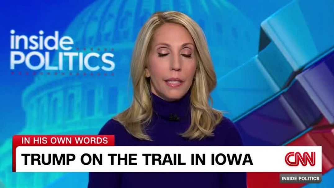 ⁣'Outright lies': Dana Bash debunks Trump's claims during Iowa speeches