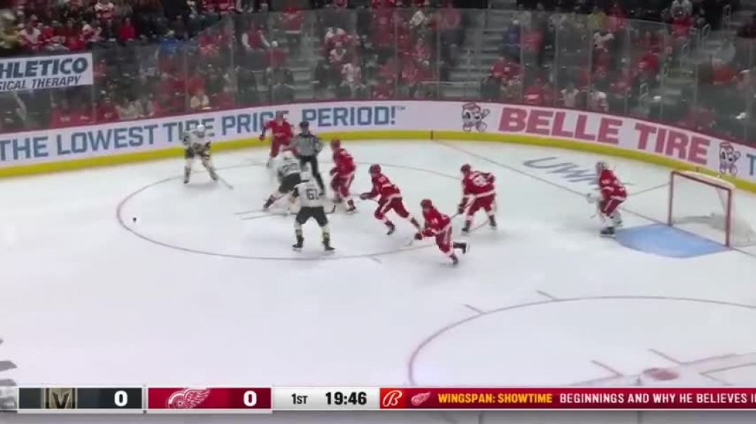 ⁣Golden Knights @ Red Wings 1 27   NHL Highlights 2024