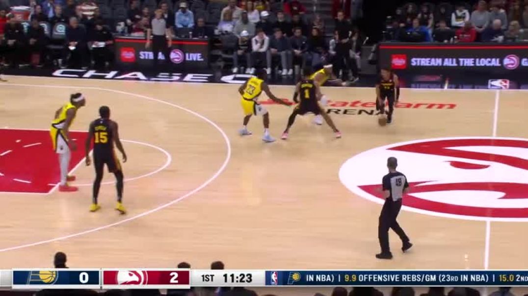 ⁣PACERS at HAWKS   FULL GAME HIGHLIGHTS   January 12, 2024