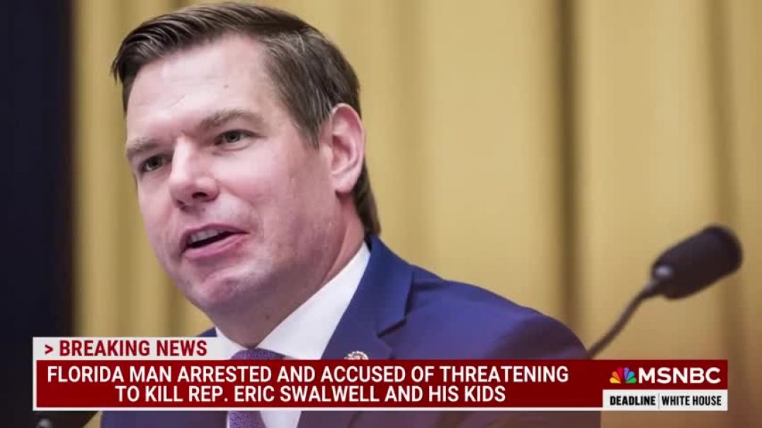 ⁣Rep. Swalwell and family threatened, as swatting calls on the rise across the United States
