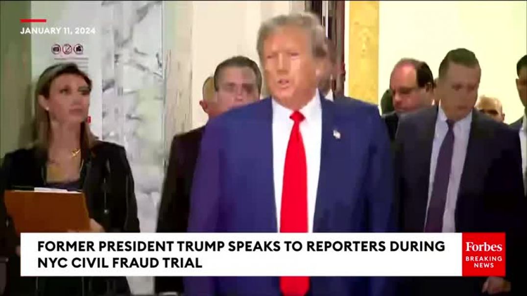 ⁣BREAKING NEWS: Trump Says AG Letitia James Should Be Held Criminally Liable During NYC Trial Break