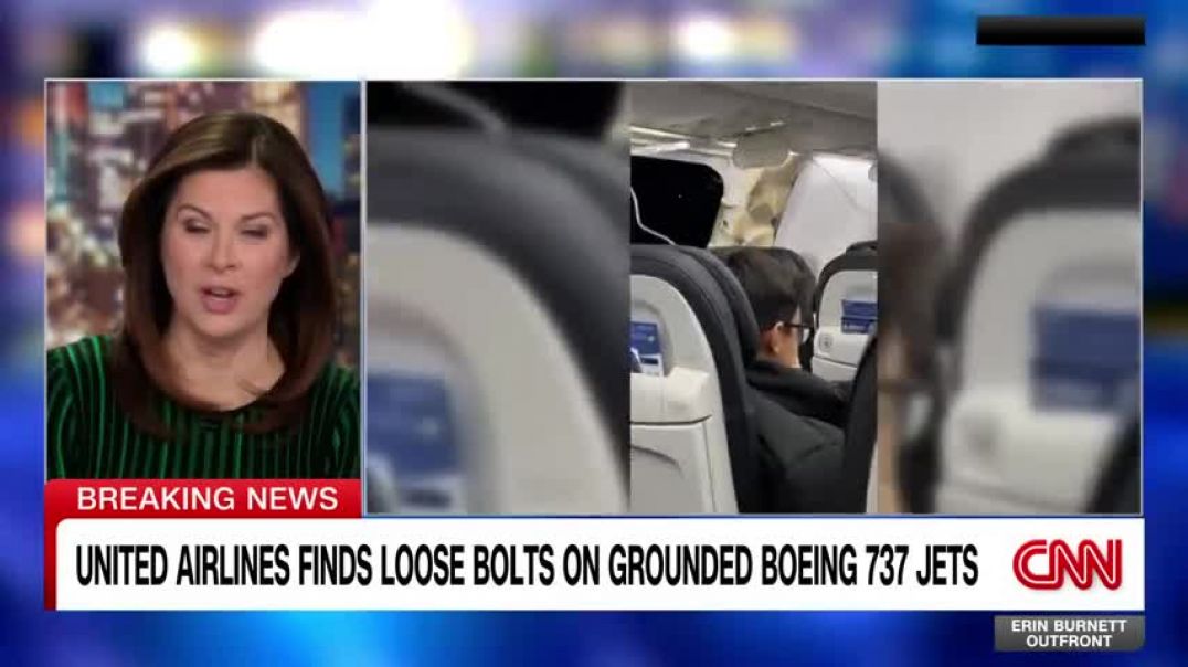 ⁣United Airlines finds loose bolts on Boeing 737 jet doors