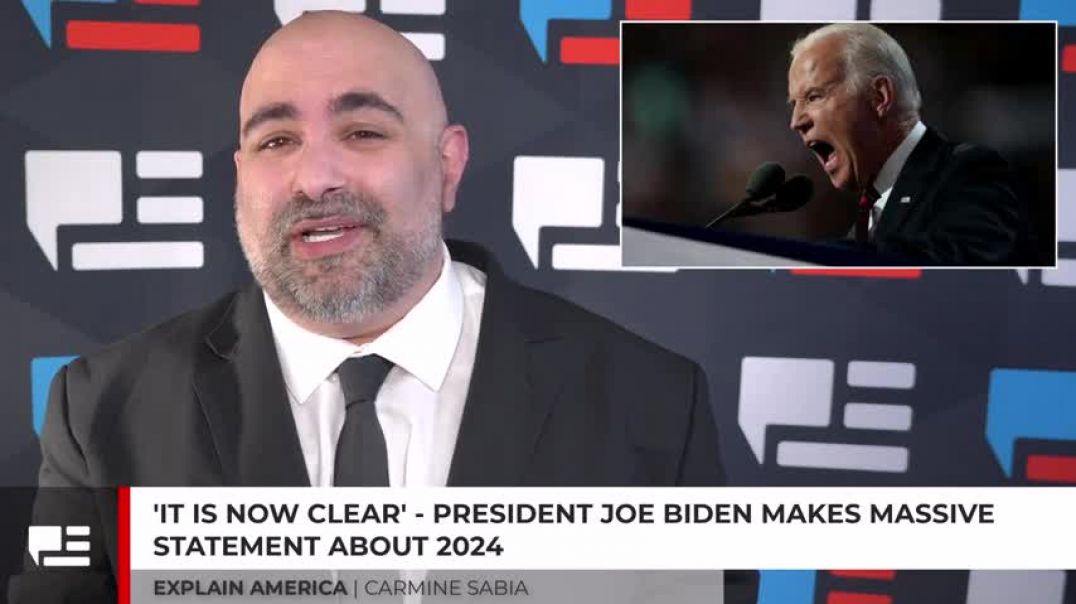 ⁣'It Is Now Clear' - President Joe Biden Makes Massive Statement About 2024