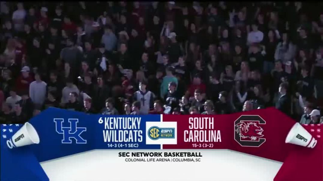 ⁣Kentucky Wildcats vs. South Carolina Gamecocks | Full Game Highlights | ESPN College Basketball