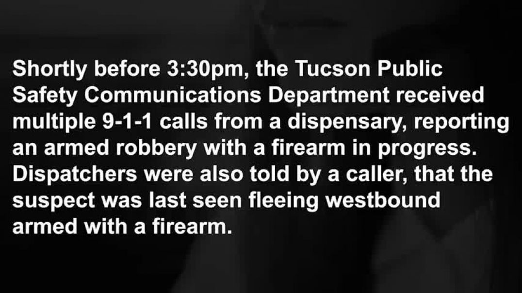 ⁣Body-camera footage shows Tucson police shooting of armed suspect