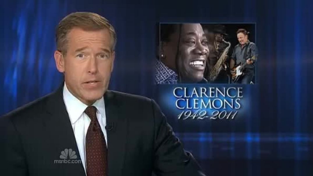 Saying Goodbye to Clarence Clemons  The Big Man  - NBC Nightly News (June 20, 2011)