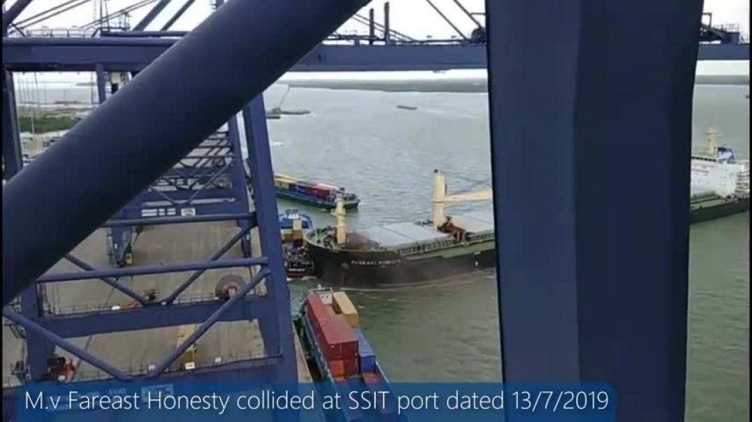 ⁣Accidents due to no escorting tugs during approaching terminal
