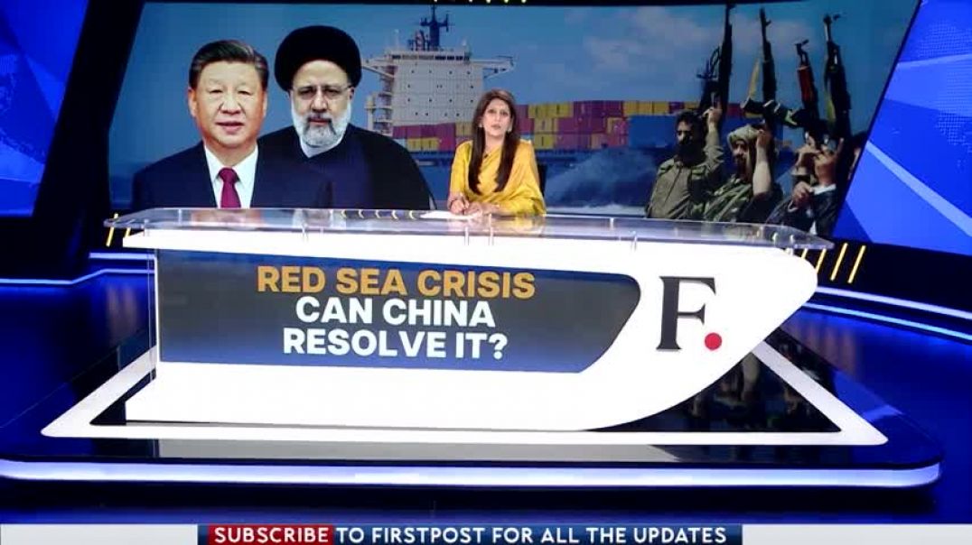 ⁣China Pressurising Iran to Get the Houthis to Back Down in the Red Sea   Vantage with Palki Sharma