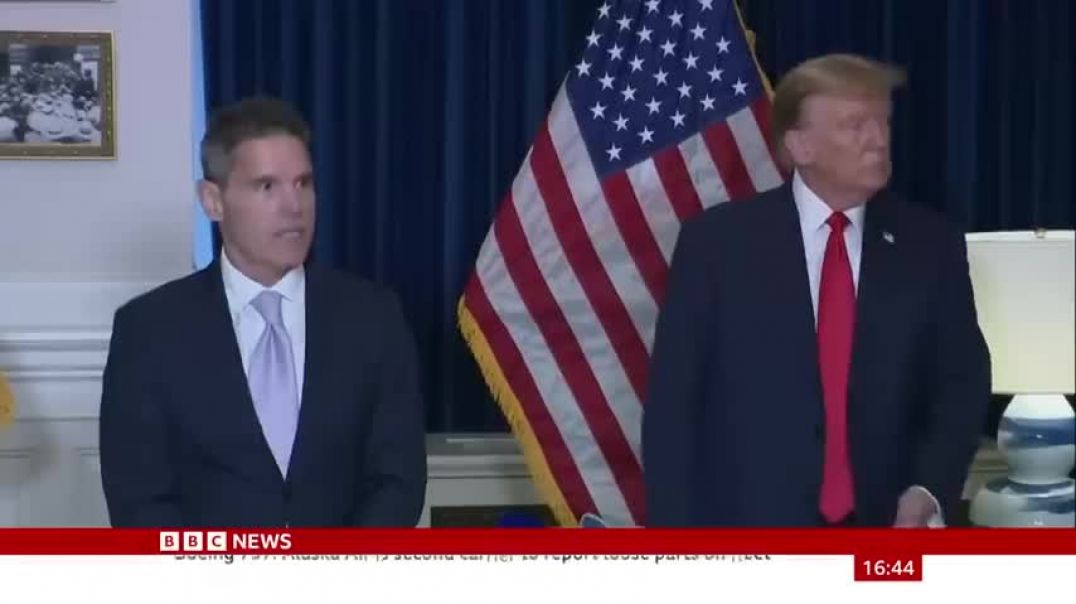 ⁣Donald Trump speaks following appeals court hearing on presidential immunity claim   BBC News