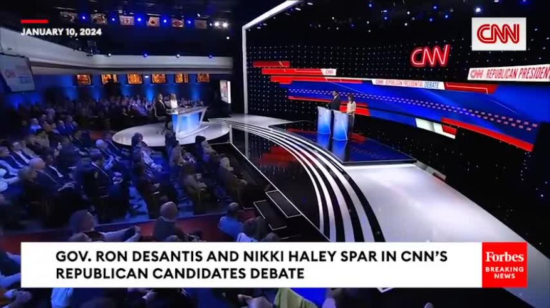 ⁣DeSantis And Nikki Haley Spar: The Top Moments From CNN's Republican Candidates Debate